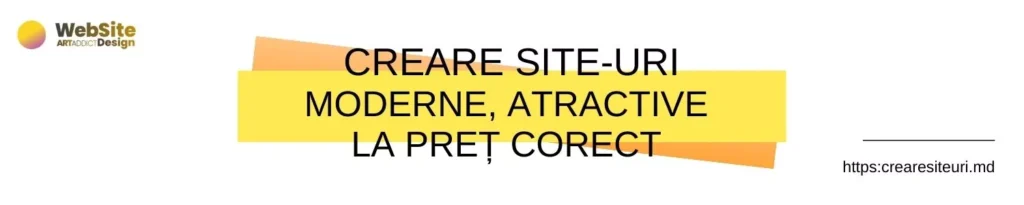 creare siteuri moderne la pret corect