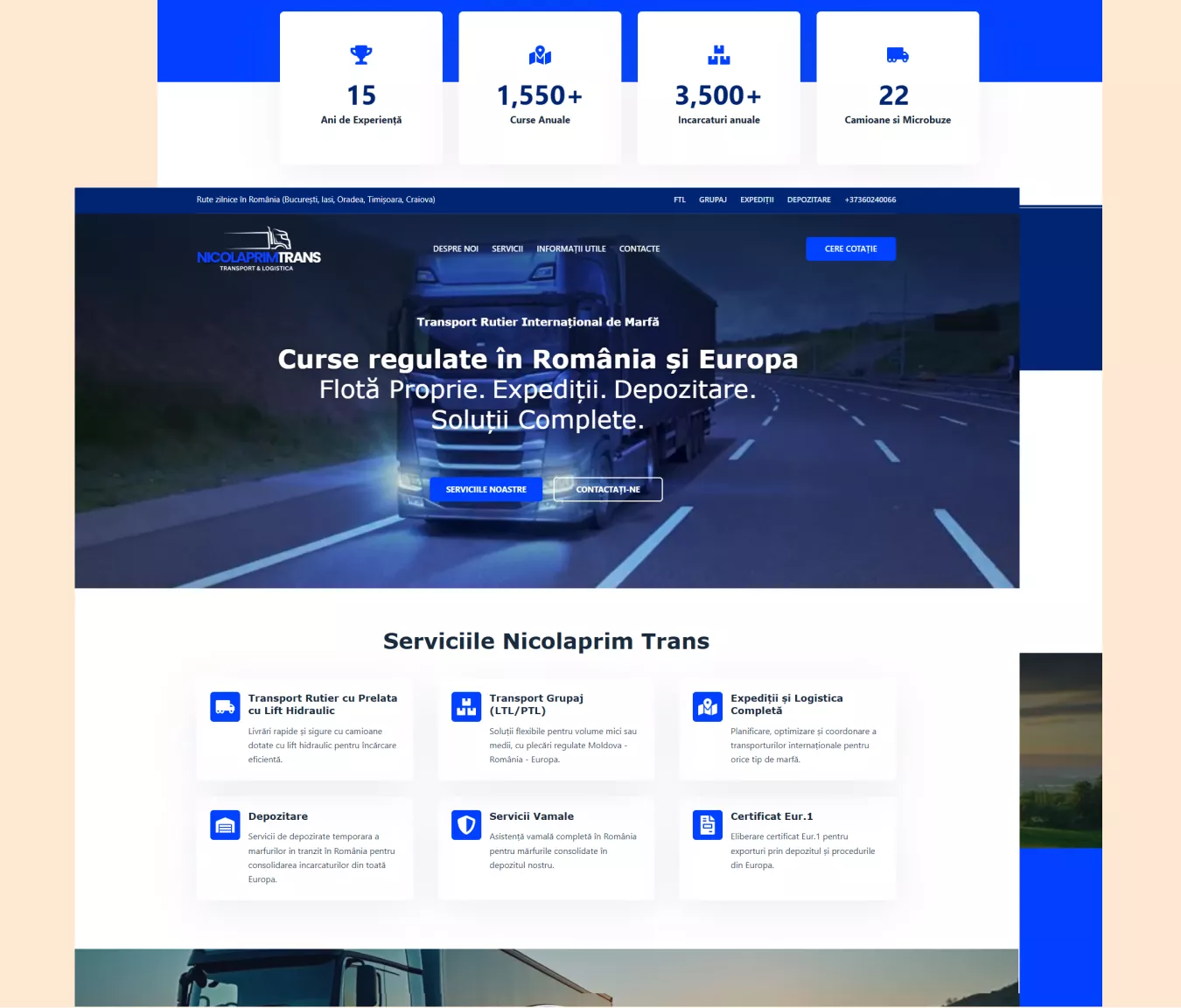 nicolaprim trans creare site