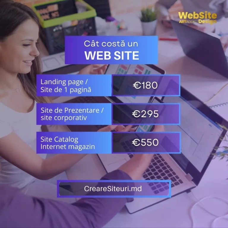 preturi la site-uri web moldova chisinau