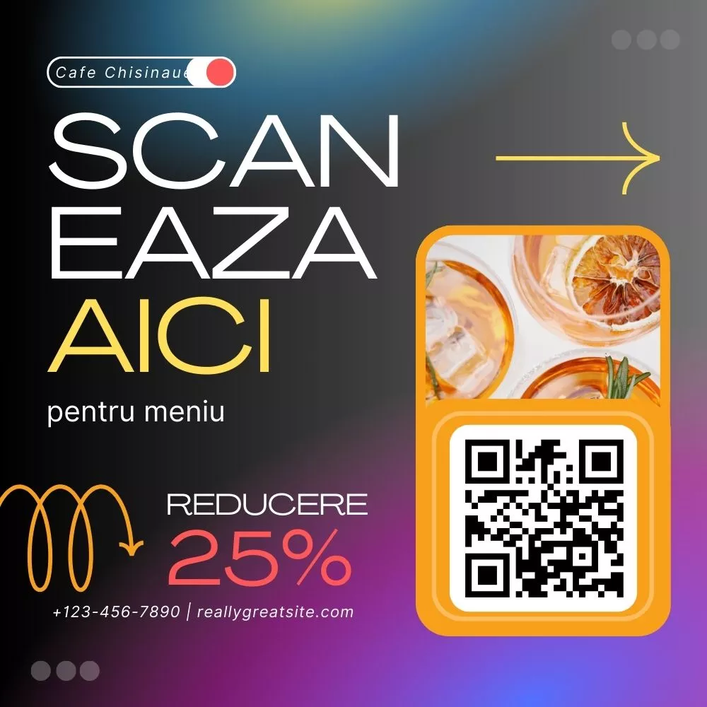 generare qr code gratuit meniu