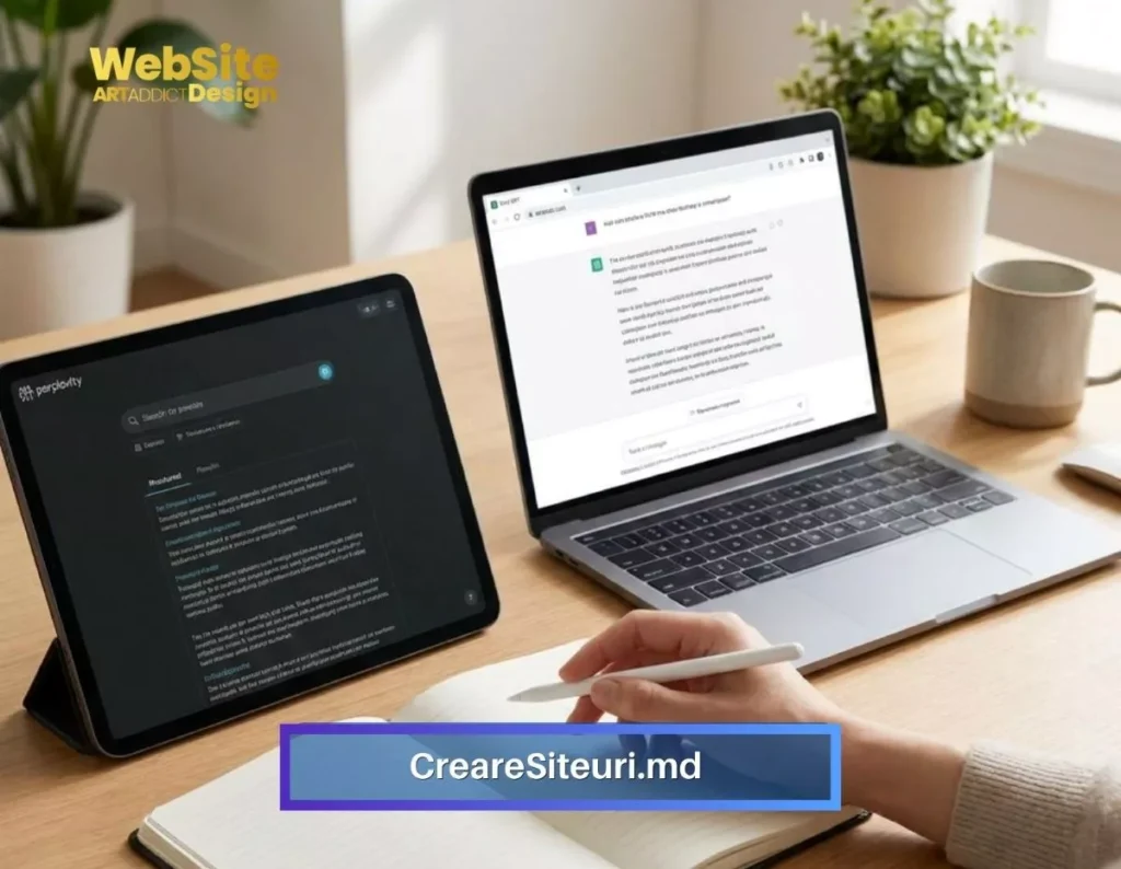 Perplexity vs ChatGPT ce unealtă AI este mai utilă pentru un business din Moldova