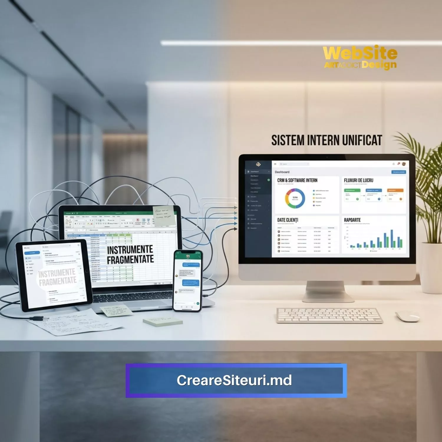 soft de management intern sau crm pentru companii din Moldova