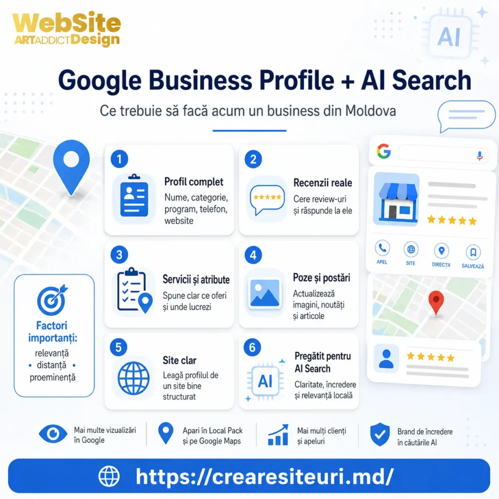 Setare Google Business Profile pas cu pas pentru Google Search