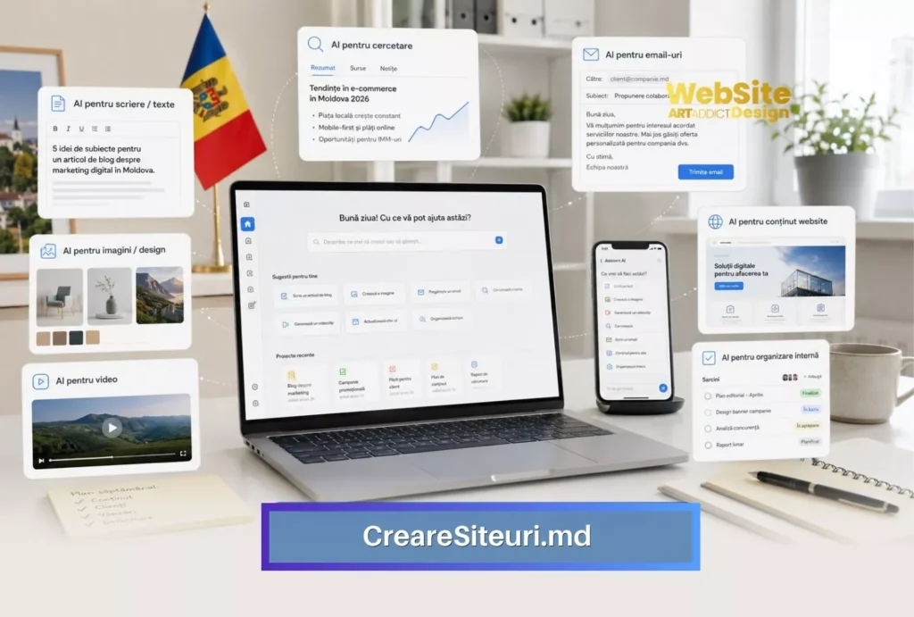 instrumente AI utile pentru Moldova