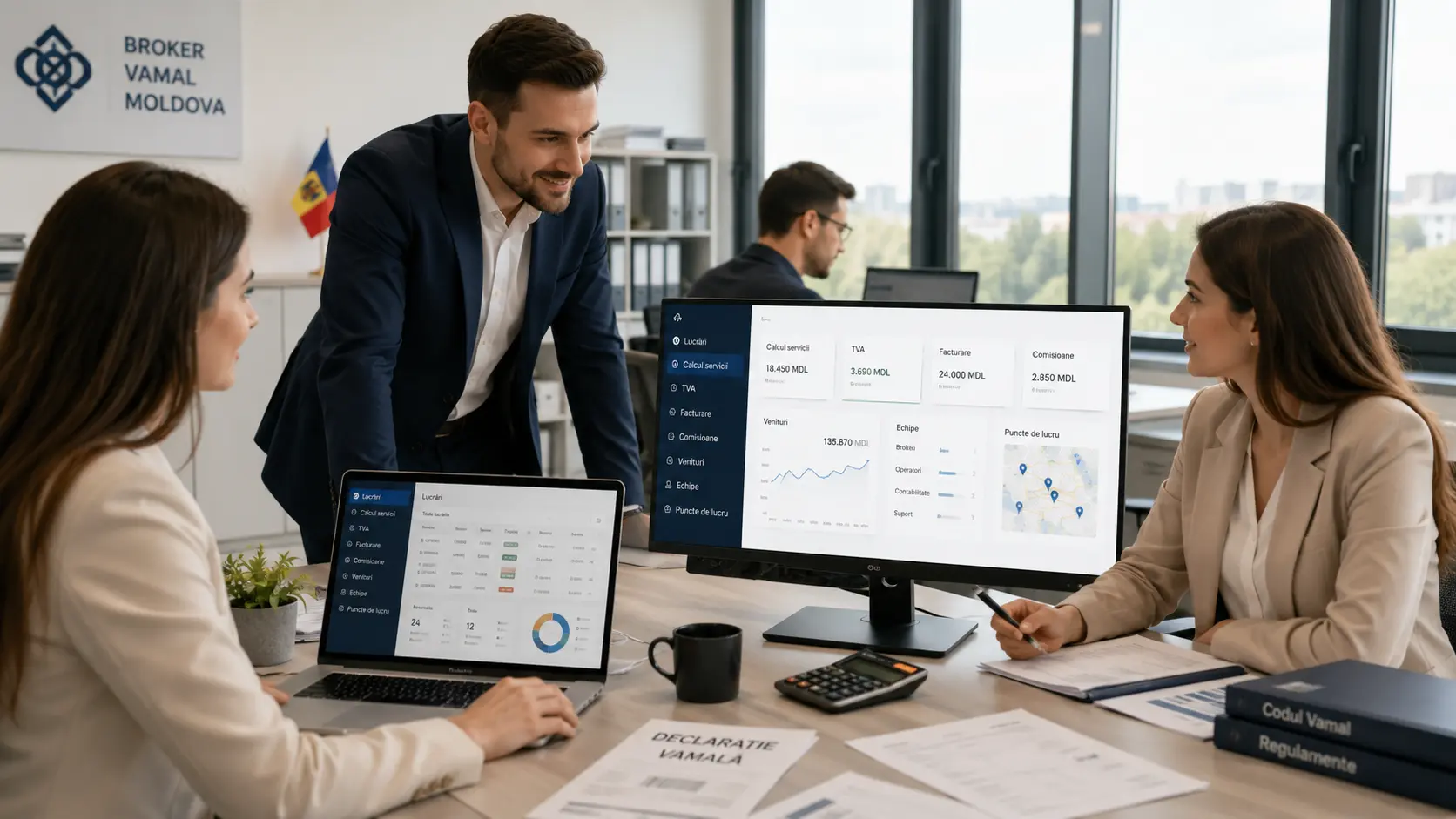 Soft Management Broker Vamal și Comisionari Vamali Moldova