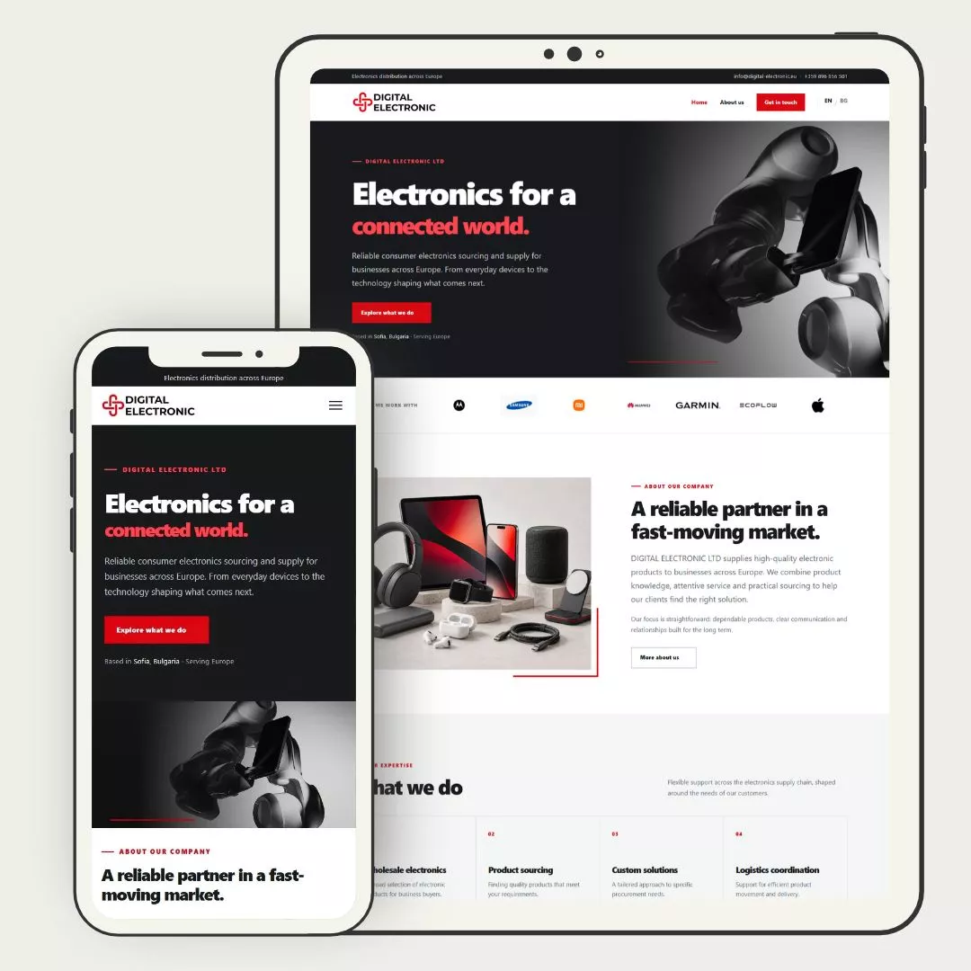 digital electronics website dezvoltat de crearesiteruri
